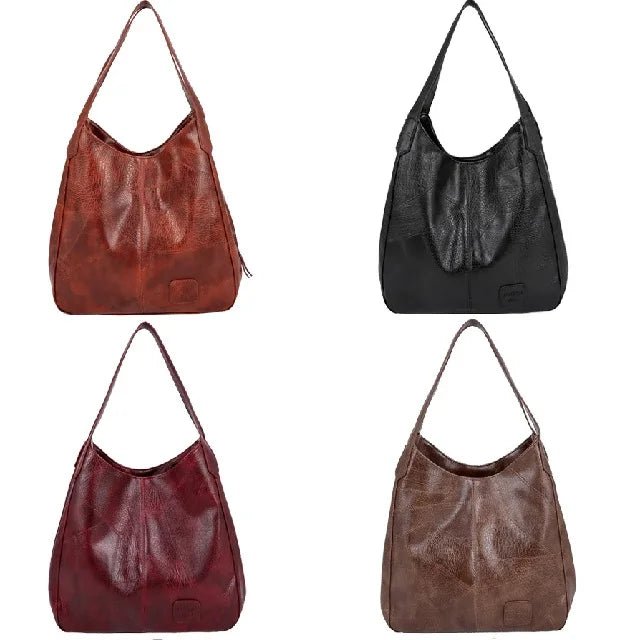 Shoulder Bag Handbags Bucket Tote Bags Leather Women Bucket Bag Ladies - Zeprah