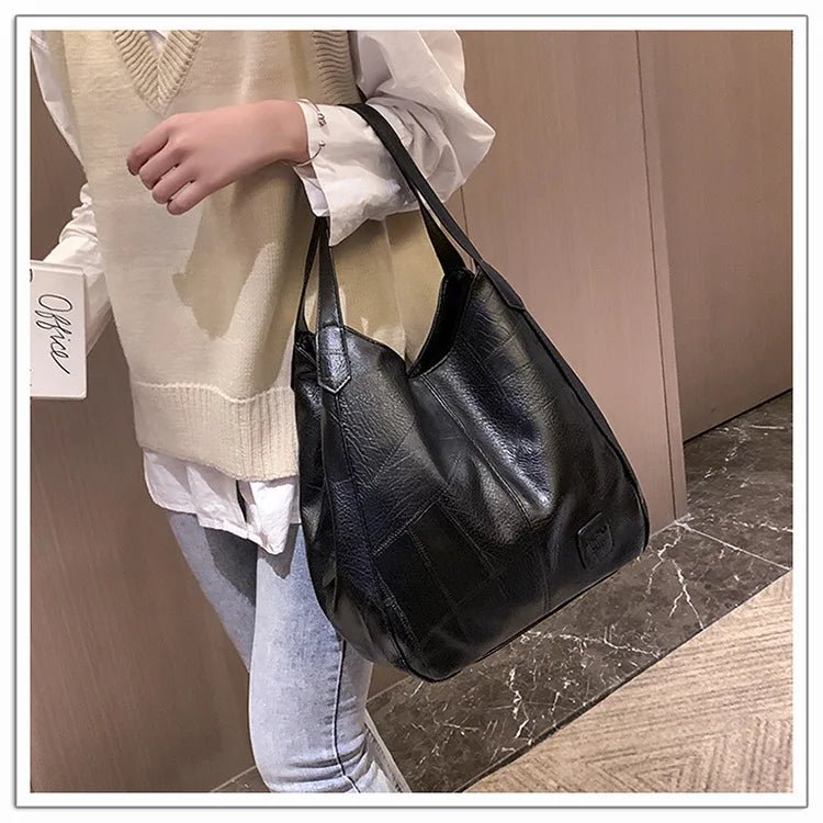 Shoulder Bag Handbags Bucket Tote Bags Leather Women Bucket Bag Ladies - Zeprah