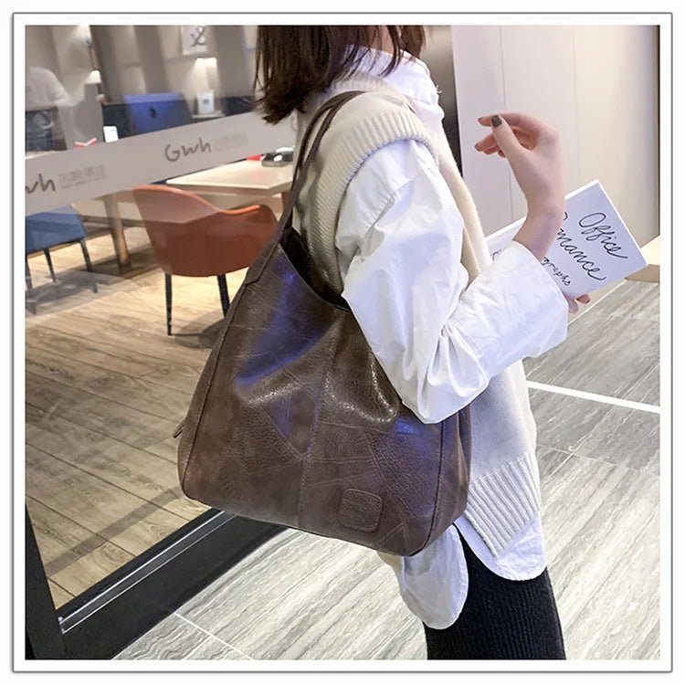 Shoulder Bag Handbags Bucket Tote Bags Leather Women Bucket Bag Ladies - Zeprah