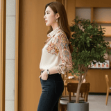 Silk - Effect Blouse with Chic Paisley Border Print - Zeprah