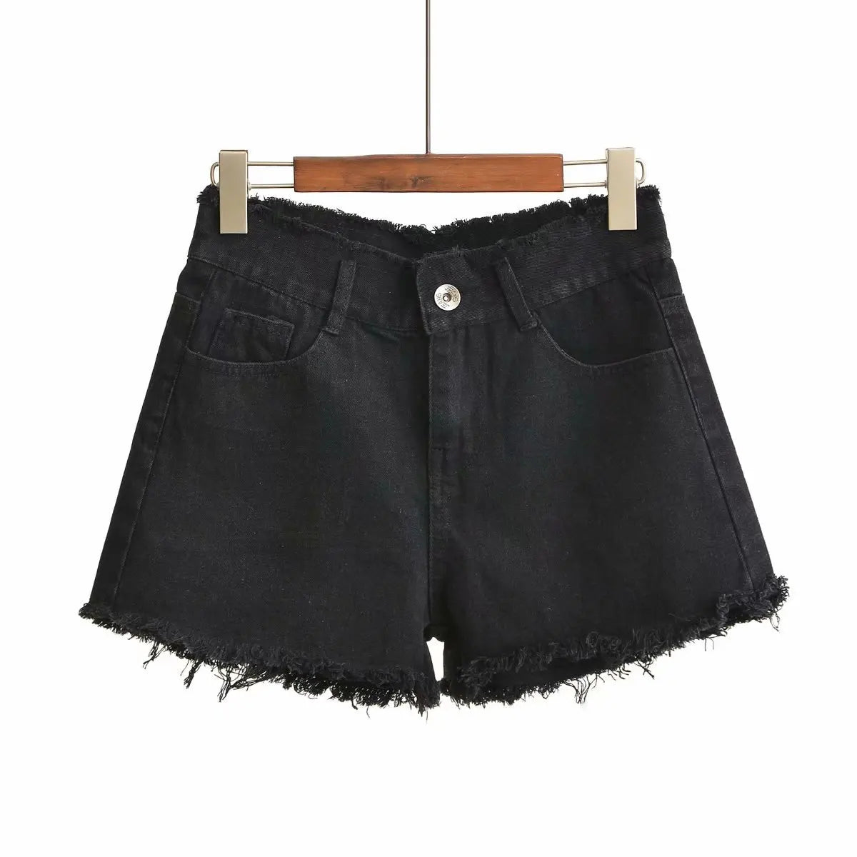Simple Denim Shorts slimming Hot Pants Summer Girl Shorts - Zeprah