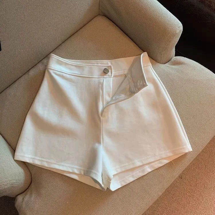 Simple Shorts High Waist Hot Pants Summer Girl Shorts - Zeprah