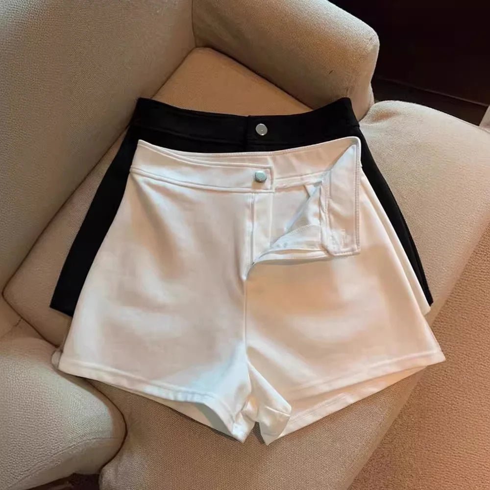 Simple Shorts High Waist Hot Pants Summer Girl Shorts - Zeprah