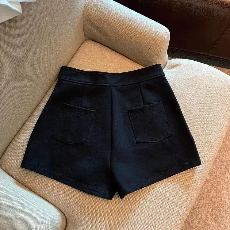 Simple Shorts High Waist Hot Pants Summer Girl Shorts - Zeprah