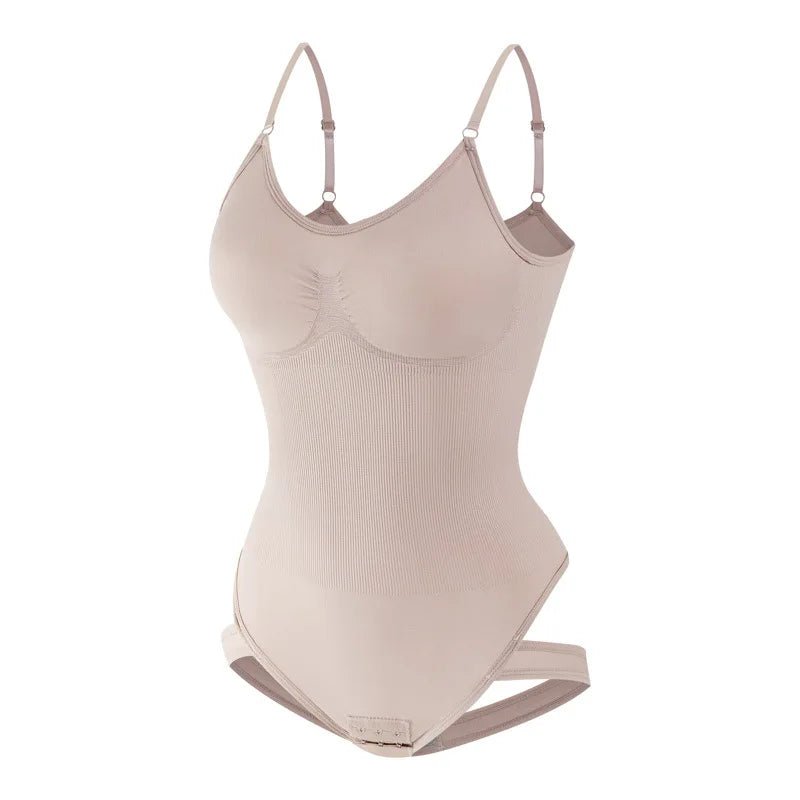 Slim - fit Body Shaper for Women Plus Size Jumpsuit Snap Button Shapewear - Zeprah