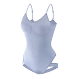 Slim - fit Body Shaper for Women Plus Size Jumpsuit Snap Button Shapewear - Zeprah