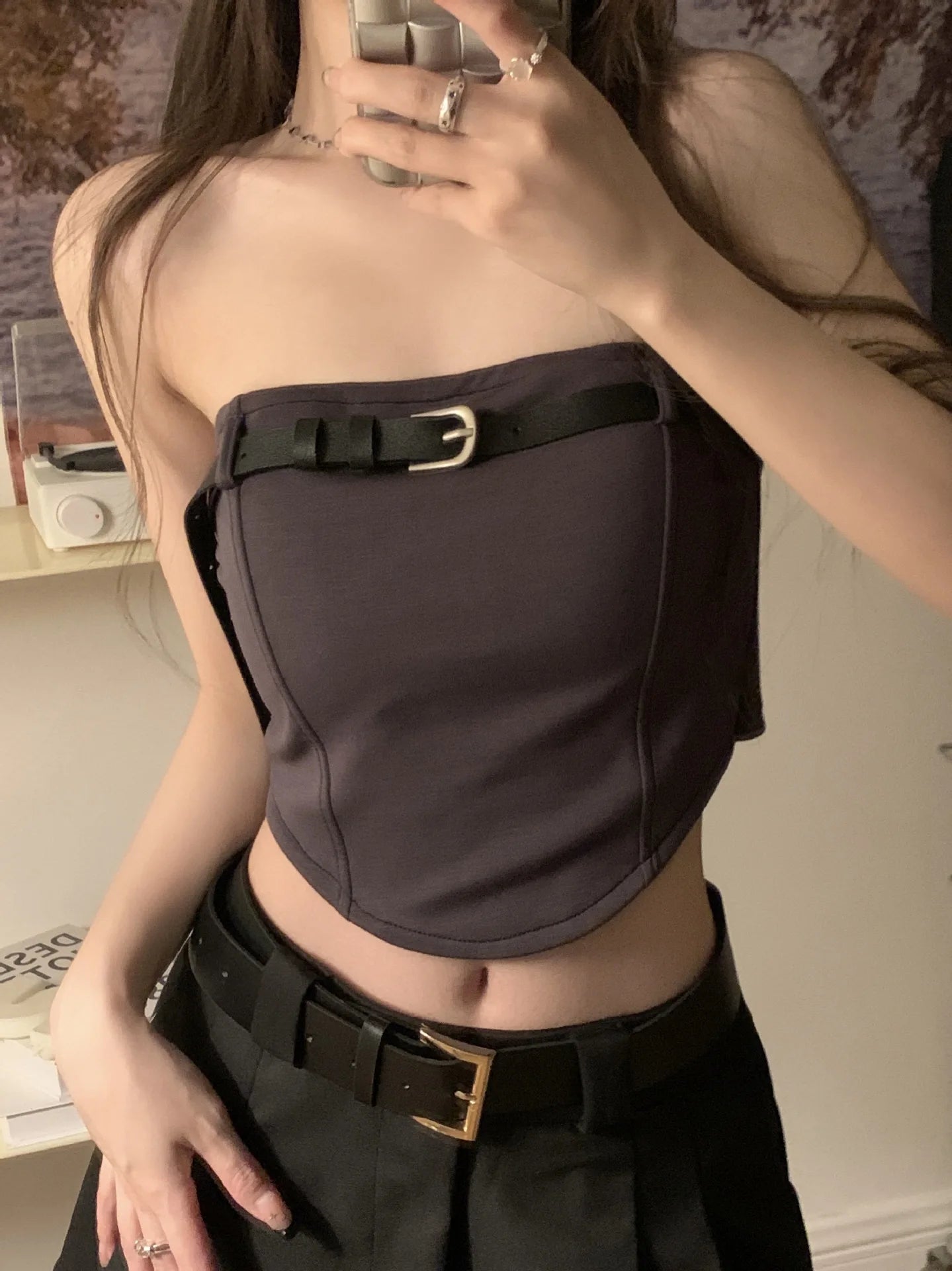 slim - fit camisole best - selling popular Sleeveless Tops Going out basic tank top - Zeprah