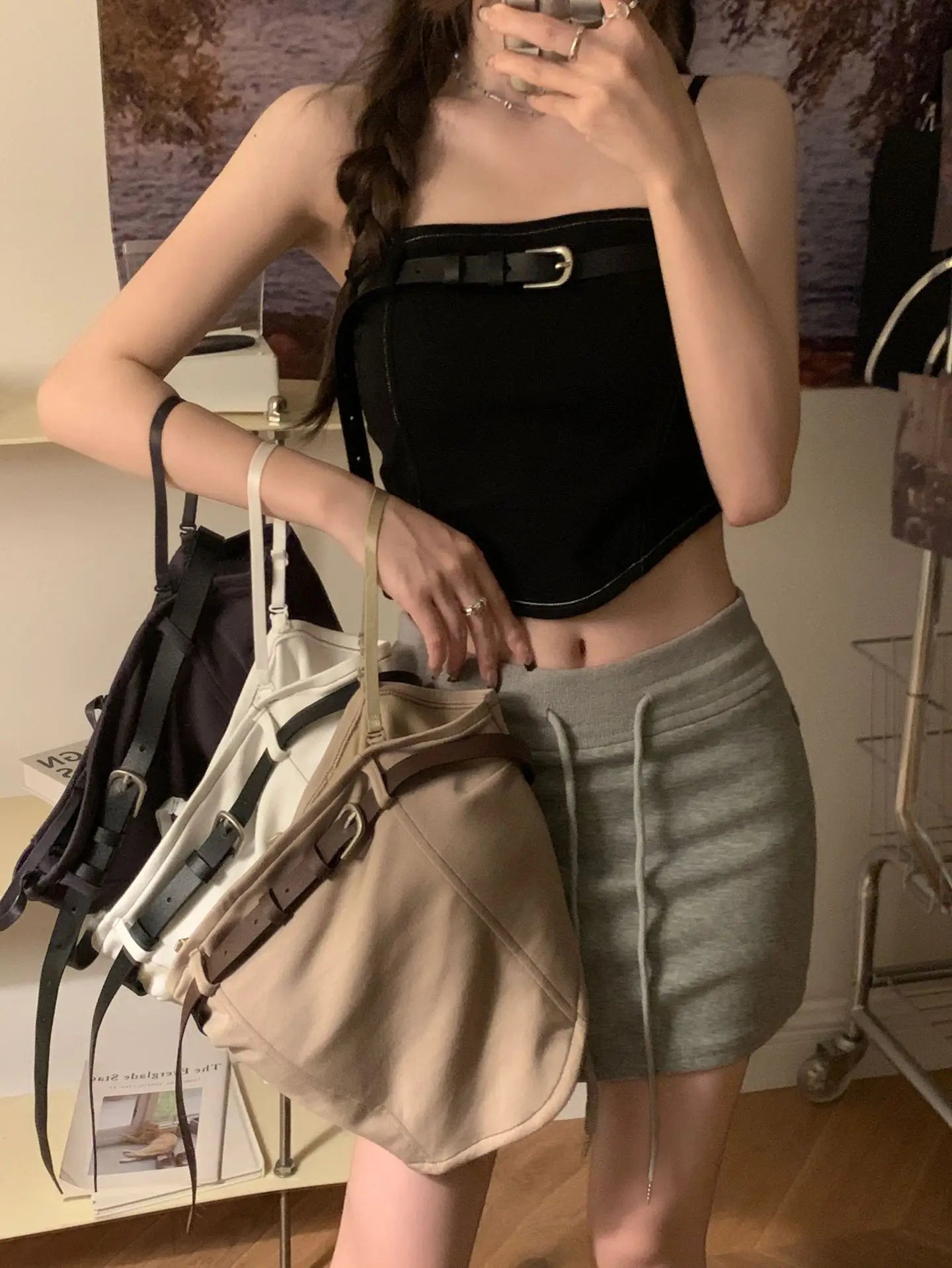 slim - fit camisole best - selling popular Sleeveless Tops Going out basic tank top - Zeprah