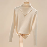 Slim - Fit Mock Neck Base Layer T-Shirt | Warm Autumn/Winter Inner Wear Spandex/Poly - Zeprah