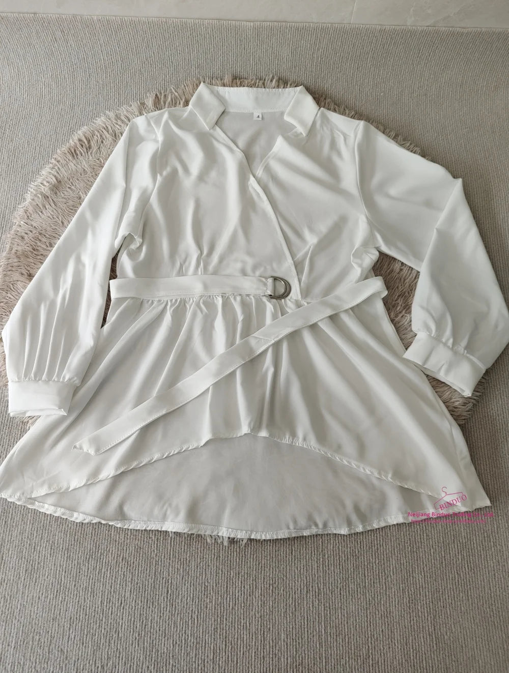 Slim - fit Shirt Women Simple Women's Clothing Versatile Waist Shirt - Zeprah