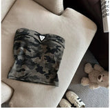 Slimming Vintage Design Tie - Dye New Style Top Hot Girl Slim - fit Niche Leopard Print Vest Top for Women - Zeprah