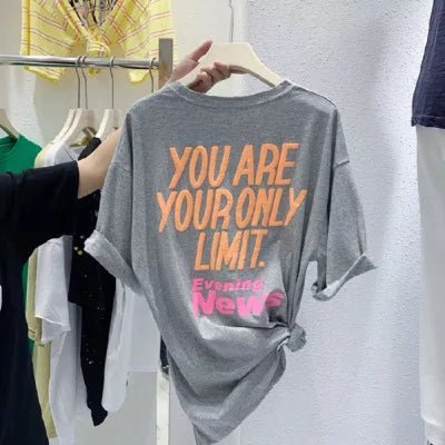 Soft Tops for Women Lightweight Crop Top Printed Short - sleeved T-shirt - Zeprah