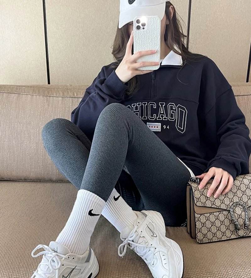 Solid Long Pants Skinny Workout Leggings Basic Pants - Zeprah