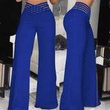 Solid Long Pants Versatile Trendy Trousers Casual Pants - Zeprah