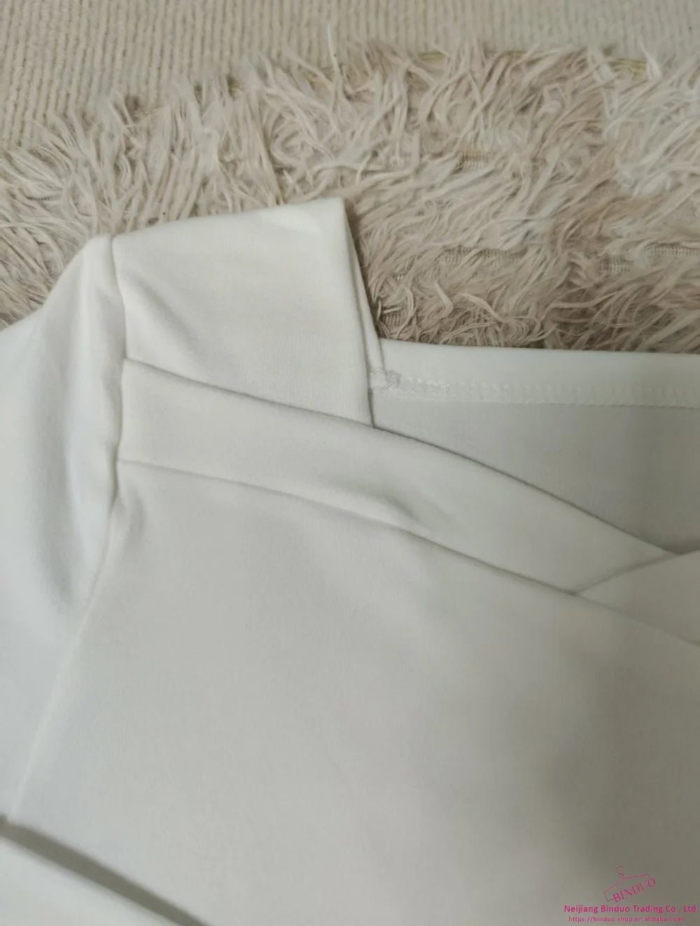 Solid Long Sleeve Base Shirt Slim - fit Long - sleeved Top V - neck Classic Long Sleeve T-shirt - Zeprah