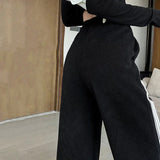 Straight - legged Trousers Casual Sporty Slacks loose Long Pants - Zeprah