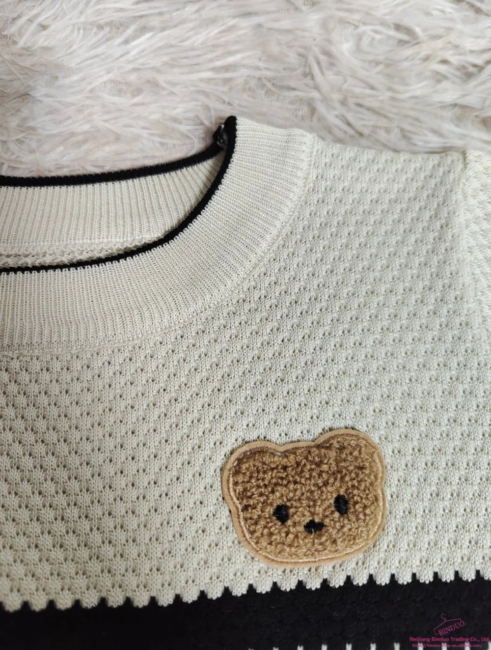 Streak Knitted Crop Top Ice Silk Women's Clothing Versatile Short - Sleeved Tee - Zeprah