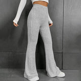Stretch Long Pants Trendy Premium Quality Trousers Flared Pants - Zeprah
