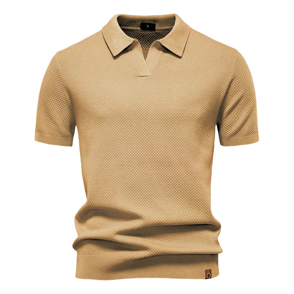 Summer High Quality Pineapple Pattern Polo Shirt Men Business Seagull Collar Men's Short Sleeve Sweater Polo - Zeprah