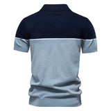 Summer New Men's Short Sleeve Jersey Solid Blank Anti - Pilling Casual for Shirt - Zeprah