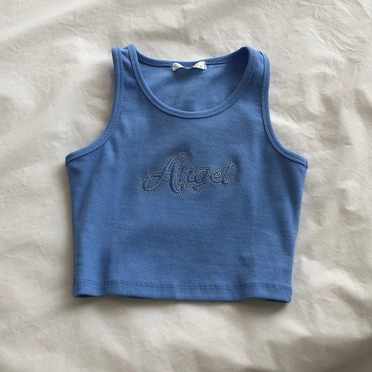 Summer New Sexy Tops Camisole Ribbed Tank Top for Woman - Zeprah