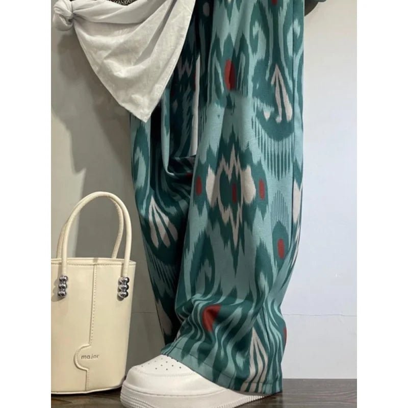 Summer Popular Casual Fragrant Style Two - piece Set Short Sleeve Top and Long Pants Women's Set - Zeprah