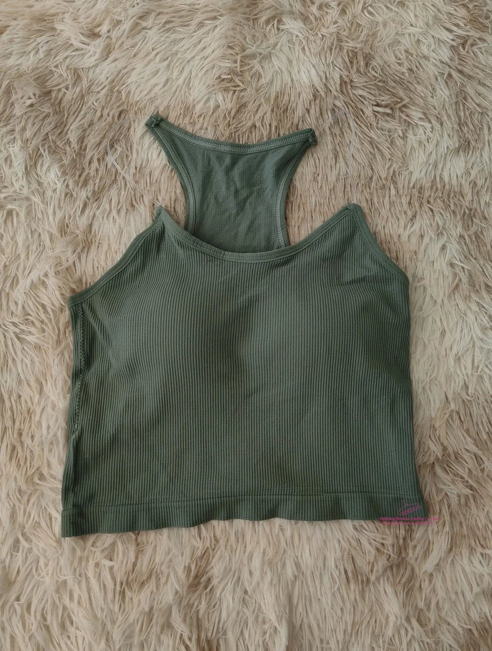 Summer Sexy Daily Outfit Sleeveless Chest Top Transparent Shoulder Strap Seamless Vest Casual Vest Crop Top for Women - Zeprah