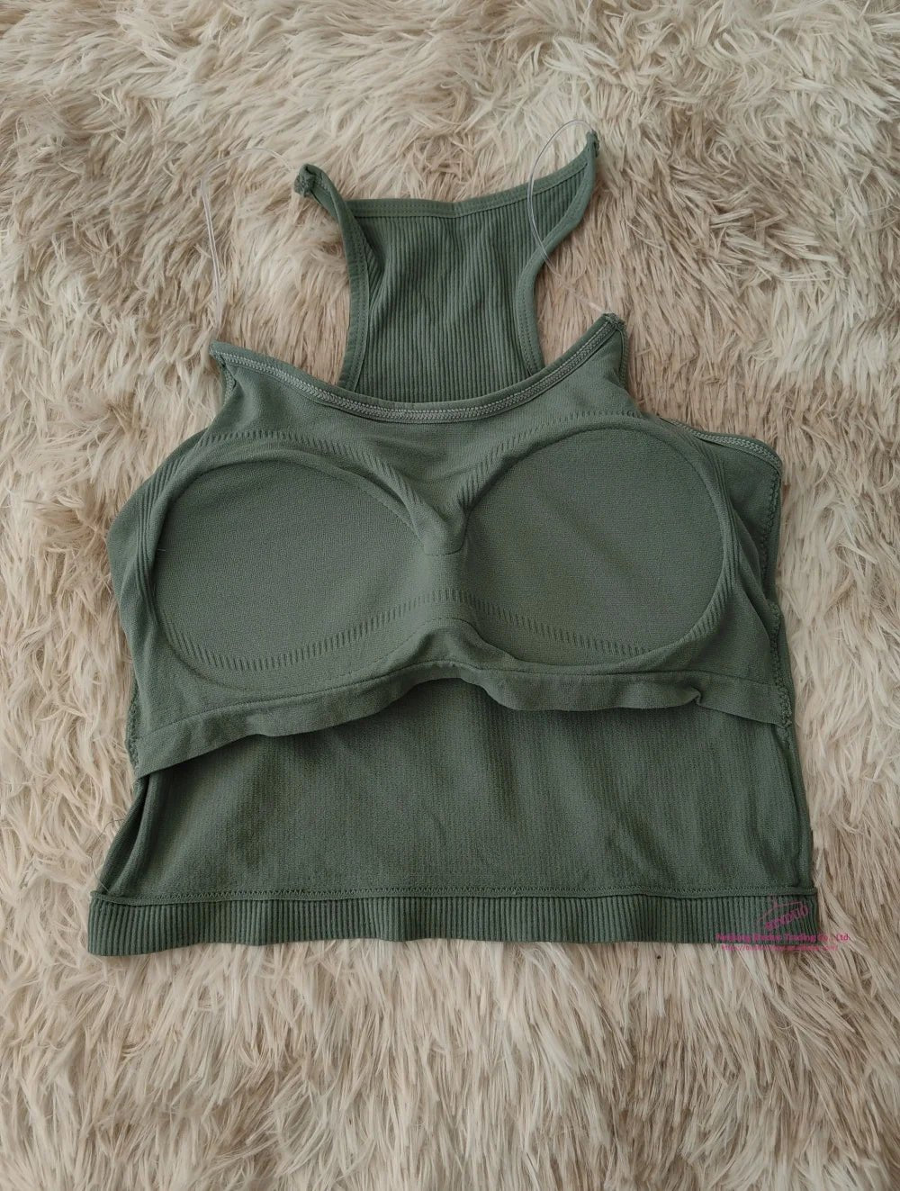 Summer Sexy Daily Outfit Sleeveless Chest Top Transparent Shoulder Strap Seamless Vest Casual Vest Crop Top for Women - Zeprah