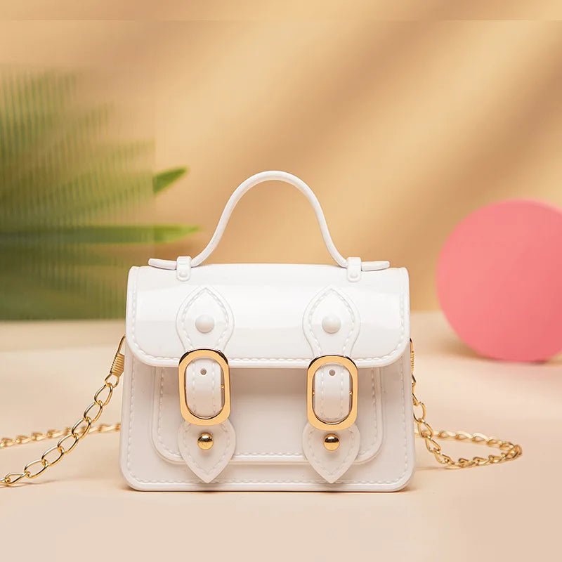 Summer Small Kid Jelly Purses and Bags Girl Kids Mini Handbags Black Jelly Bag - Zeprah