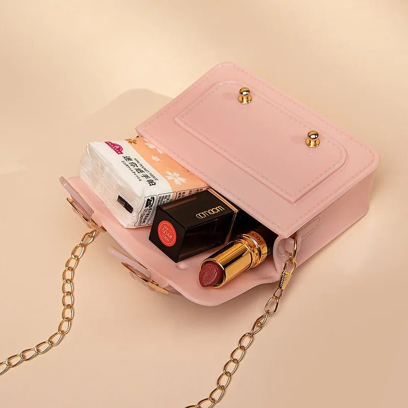 Summer Small Kid Jelly Purses and Bags Girl Kids Mini Handbags Black Jelly Bag - Zeprah
