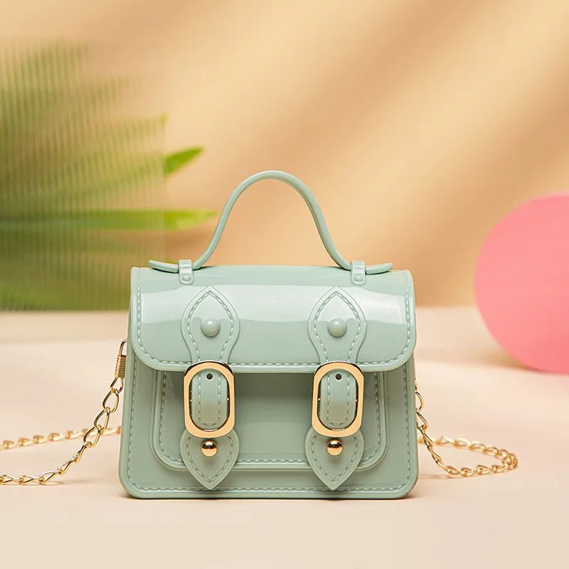 Summer Small Kid Jelly Purses and Bags Girl Kids Mini Handbags Black Jelly Bag - Zeprah