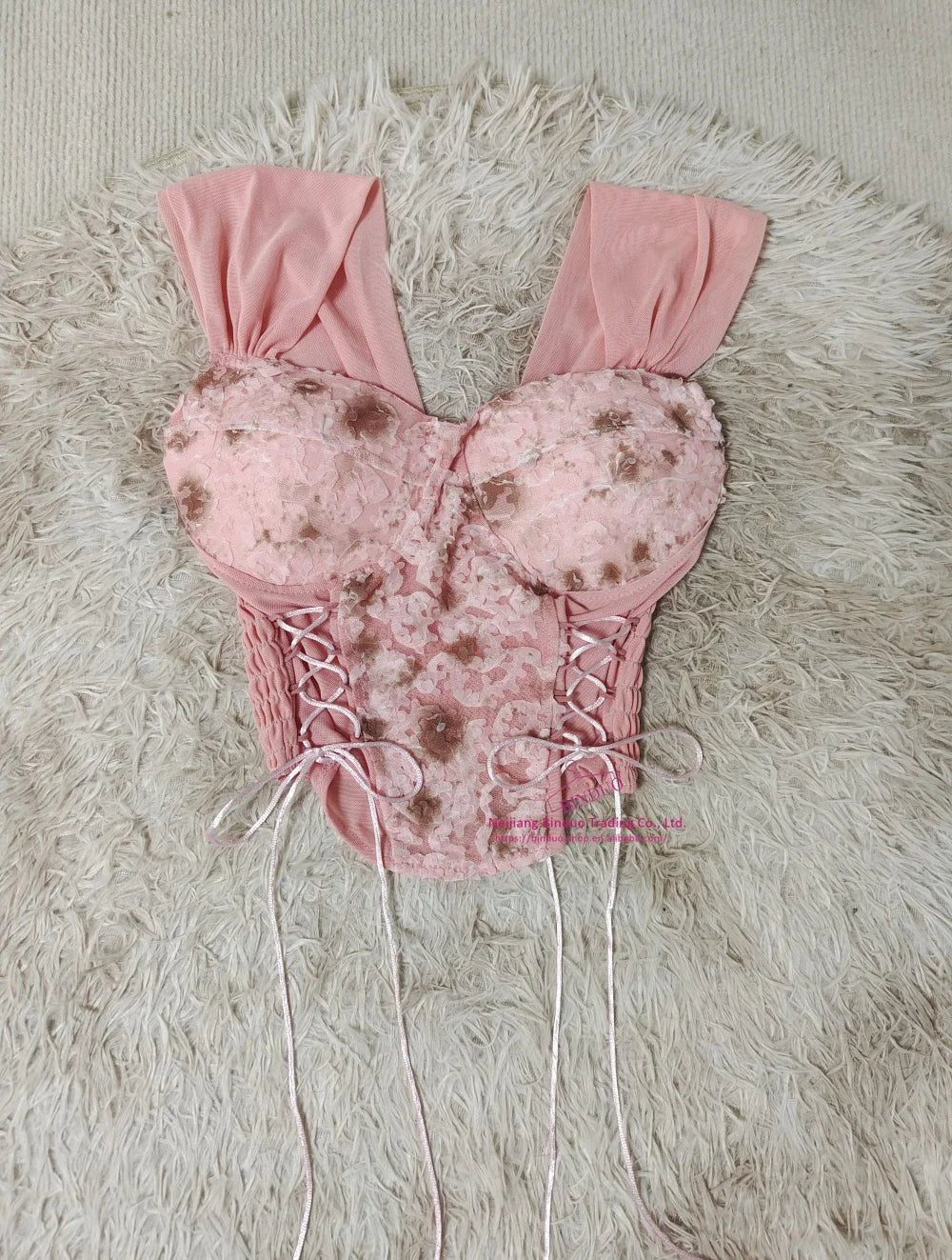 Suspender Sexy Lace Tube Top Women Sweet Spice Crop Top Women's Camisoles - Zeprah