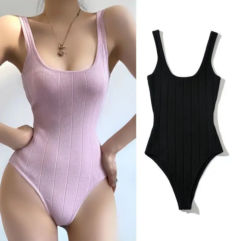 Suspenders Tight Bodysuit Slim - fit One - piece Vest Best Sale Crotch Top - Zeprah