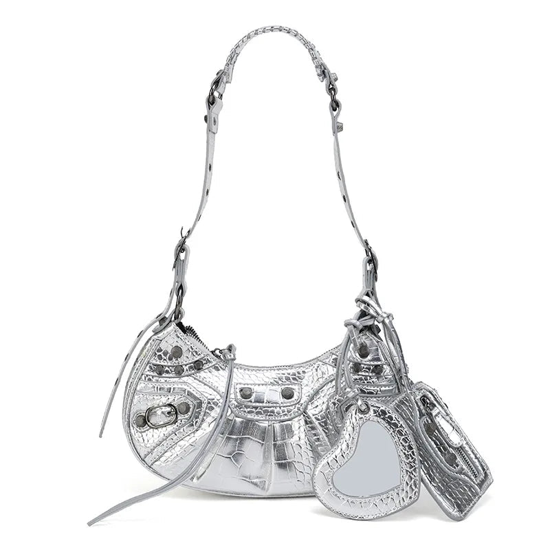 Top Designer Women's Luxury Saddle Bag Women Shoulder Bag Crossbody Bag Ladies Party Dinner Handbags - Zeprah