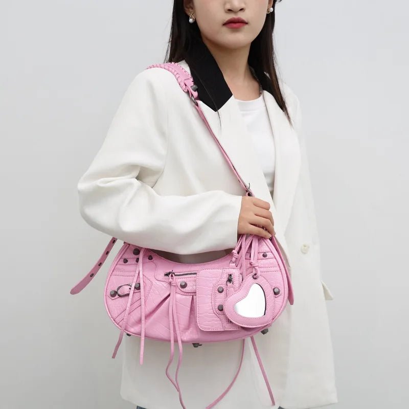 Top Designer Women's Luxury Saddle Bag Women Shoulder Bag Crossbody Bag Ladies Party Dinner Handbags - Zeprah