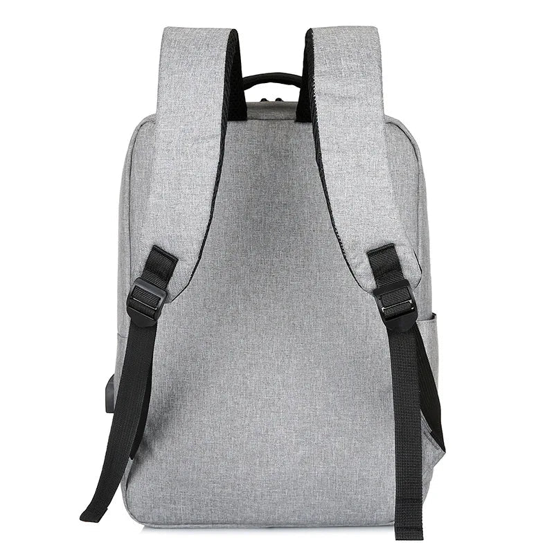 Top Seller Business Laptop Bag Polyester Fashion Outdoor Casual Bag School Travel Women Men Smart Backpack with USB - Zeprah