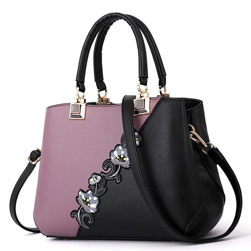 Traditional Flower Vase - Style Handbag for Women Fashion Bolsa Feminina De Couro for Trade Shows School Season - Zeprah