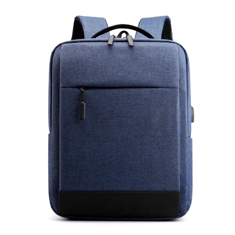 Unisex Backpack Scratch - Proof Waterproof Oxford Material with USB Men's Women's Shoulder Bag for Business Office Laptop - Zeprah