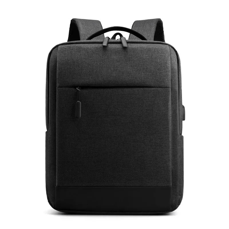 Unisex Backpack Scratch - Proof Waterproof Oxford Material with USB Men's Women's Shoulder Bag for Business Office Laptop - Zeprah