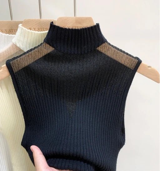 V - neck Tank Top for Women Floral Stripe Basic tank Top Fashionable Strapless Top - Zeprah