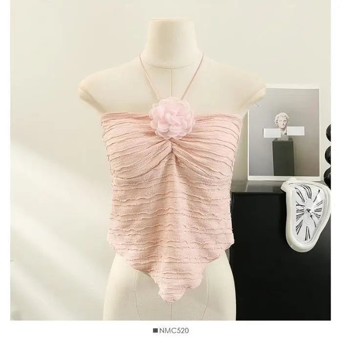 Vacation Style Sexy Crop Top Cami Women's Camisoles - Zeprah