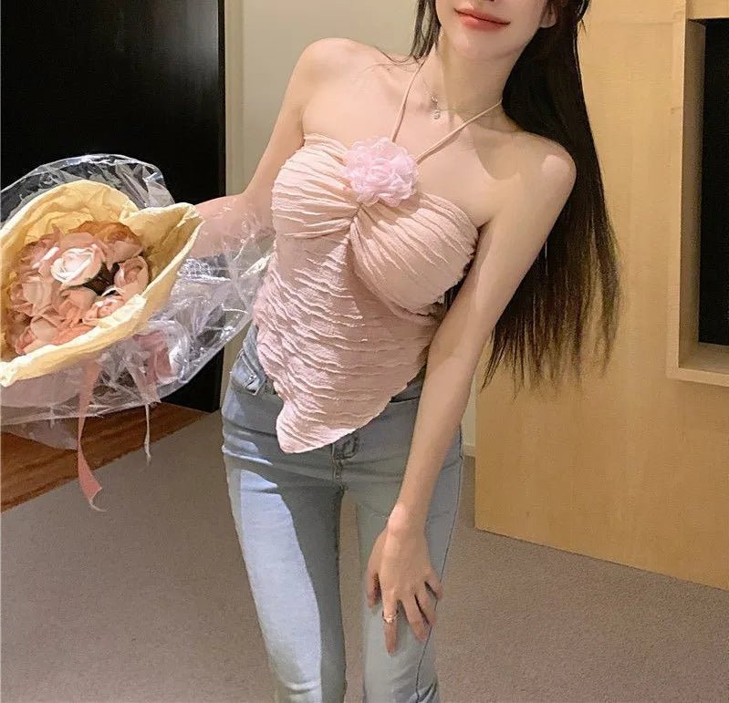 Vacation Style Sexy Crop Top Cami Women's Camisoles - Zeprah