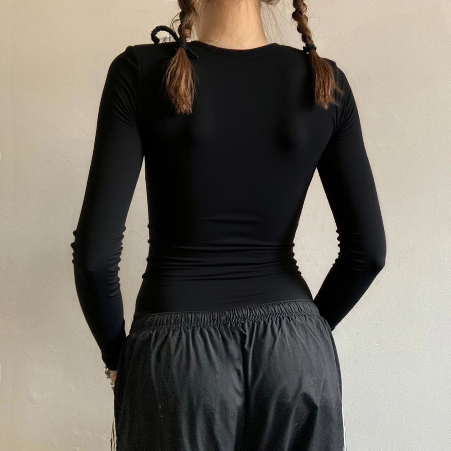 Vintage Digital Printing Plant Print V - Neck Slim Fit Long Sleeve Anti - UV Quick Dry Autumn Knit Contrast Trim Pullover Sweater - Zeprah