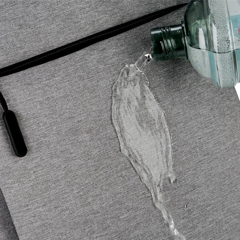 Waterproof Oxford School Bag Student Laptop Backpack Fashion with USB Business Travel Polyester - Zeprah