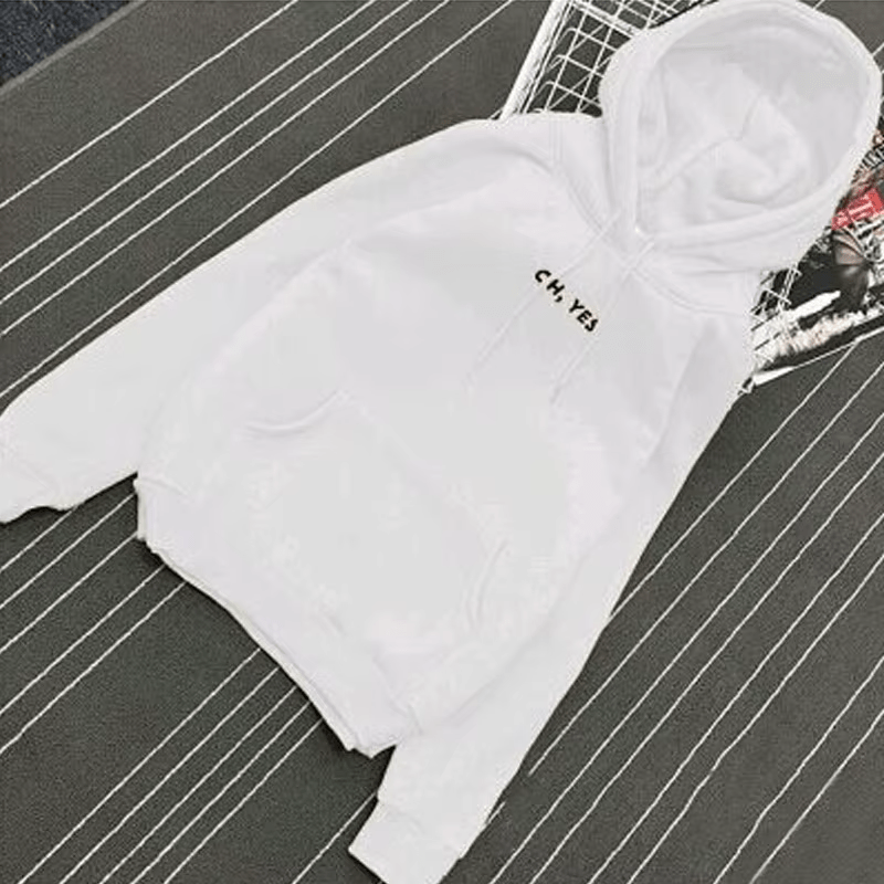 Wholesale Kpop Student Hooded Sweater Coat | Women's Autumn/Winter Loose Fleece Pullover | High - Quality Solid Polyester Anti - Pilling Hoodie for Bulk Order - Zeprah