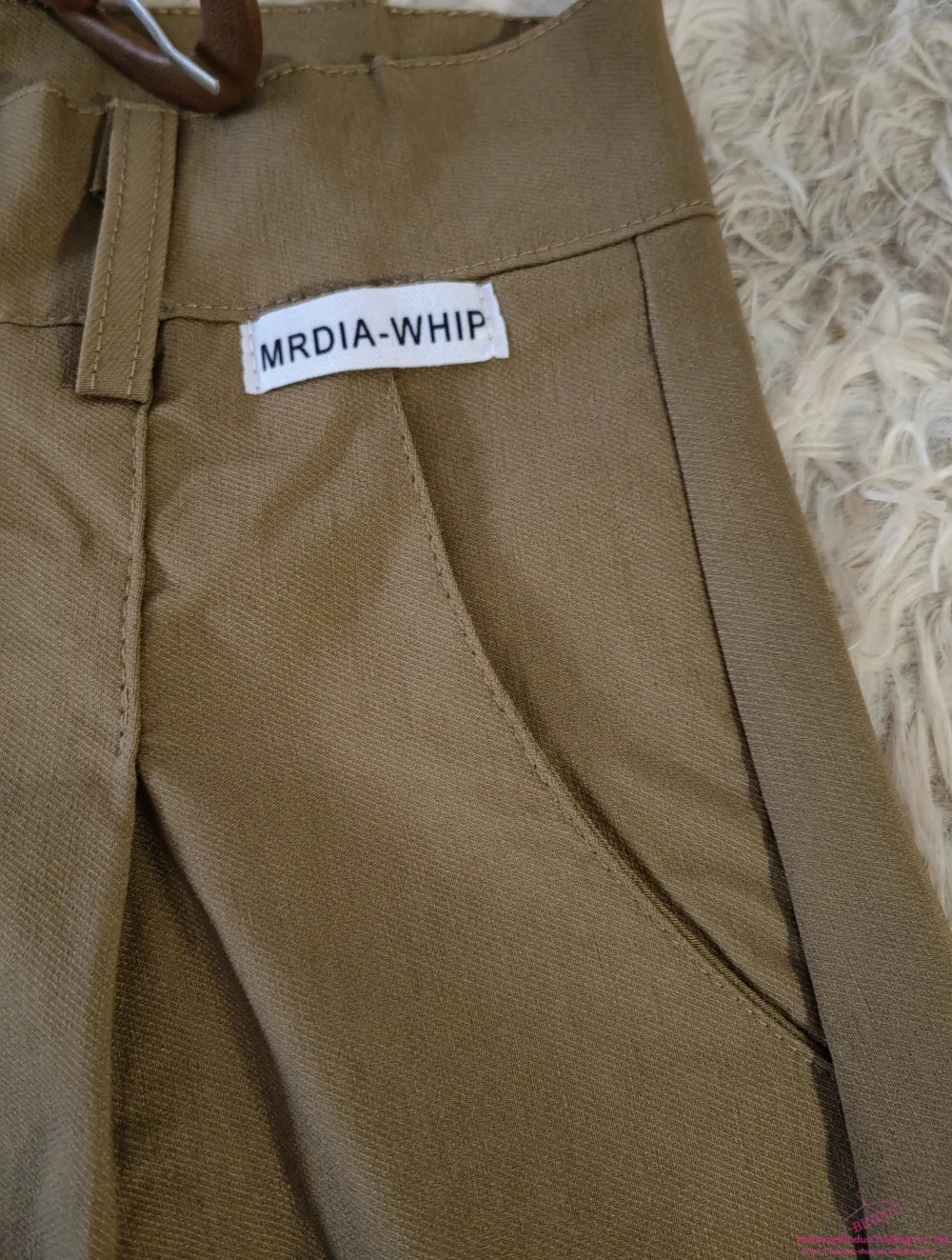 WITH BELT Workwear Shorts Women's High Waist Elegant Suit Shorts - Zeprah