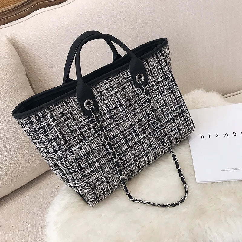 Womens Designer Cotton Canvas Tote Handbags Eco - Friendly Shopping Bag Large Tote Ladies Hand Bag - Zeprah