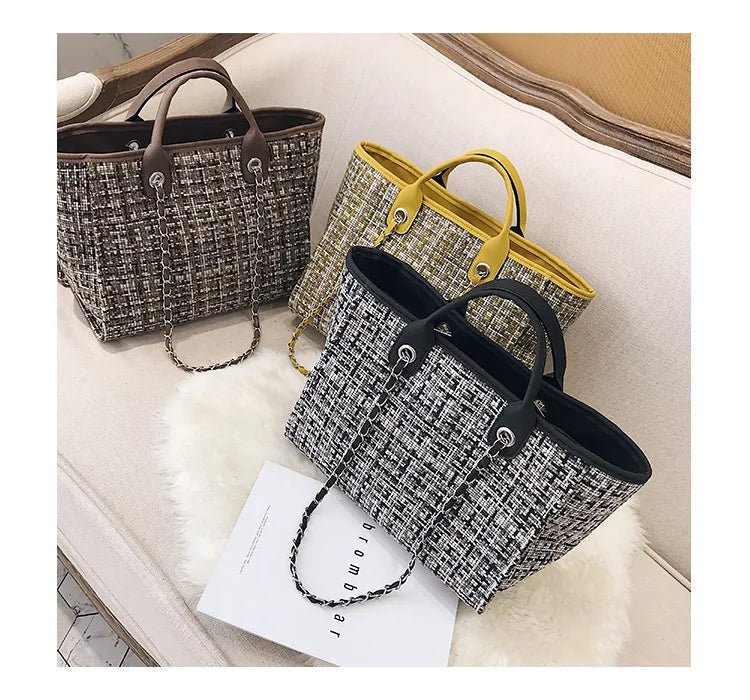Womens Designer Cotton Canvas Tote Handbags Eco - Friendly Shopping Bag Large Tote Ladies Hand Bag - Zeprah