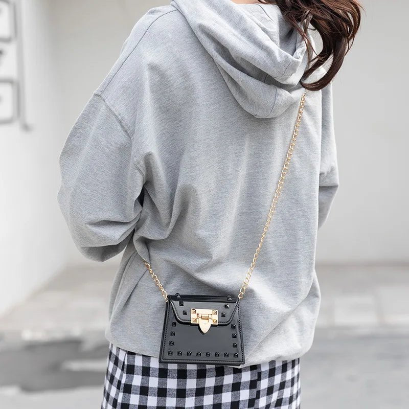 Women's Designer Mini Handbags Small Jelly Candy Cotton Zipper Closure Little Girls' Purses for Kids Ladies - Zeprah