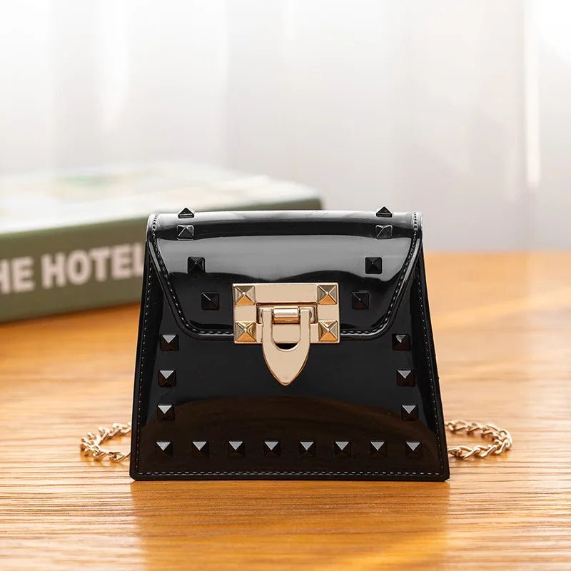 Women's Designer Mini Handbags Small Jelly Candy Cotton Zipper Closure Little Girls' Purses for Kids Ladies - Zeprah